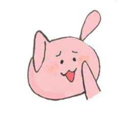 animal fuwafuwa sticker #3606841