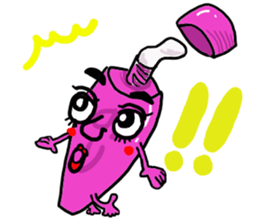 Miscellaneous goods mutter sticker #3607561