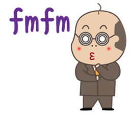 Bald man(Internet terminology version) sticker #3608016