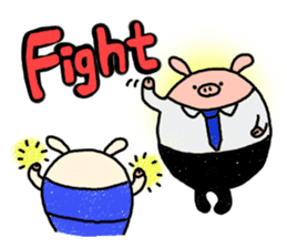 Honorific.butatama. sticker #3608221