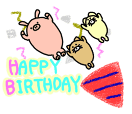 Honorific.butatama. sticker #3608222