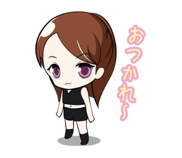 Platinum Girl2 Ayana sticker #3608346