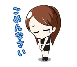 Platinum Girl2 Ayana sticker #3608349