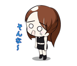 Platinum Girl2 Ayana sticker #3608351