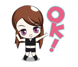 Platinum Girl2 Ayana sticker #3608352