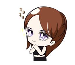 Platinum Girl2 Ayana sticker #3608367