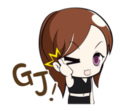 Platinum Girl2 Ayana sticker #3608371