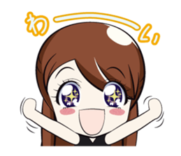 Platinum Girl2 Ayana sticker #3608374