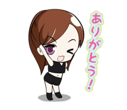 Platinum Girl2 Ayana sticker #3608376