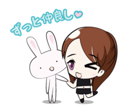 Platinum Girl2 Ayana sticker #3608381