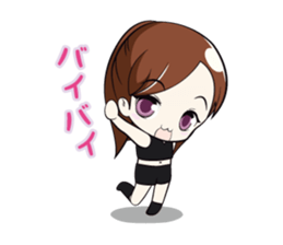 Platinum Girl2 Ayana sticker #3608385