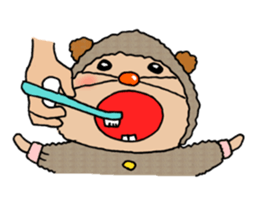 KIGURUMI-baby sticker #3608836