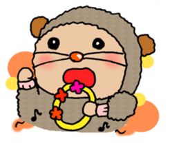 KIGURUMI-baby sticker #3608839