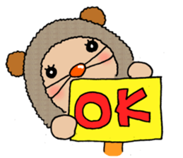 KIGURUMI-baby sticker #3608845