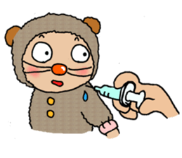 KIGURUMI-baby sticker #3608848