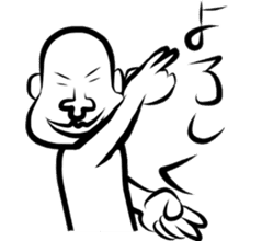 White body human sticker #3609227