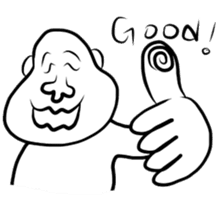 White body human sticker #3609240