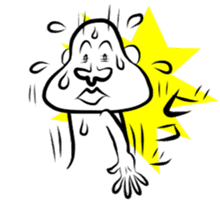 White body human sticker #3609246