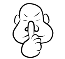 White body human sticker #3609258