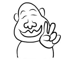 White body human sticker #3609260