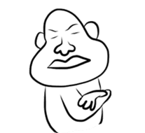 White body human sticker #3609264