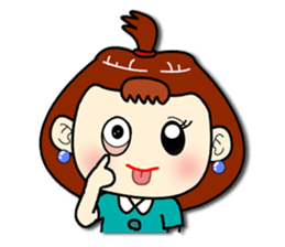 Top Knot Family 3 sticker #3609288