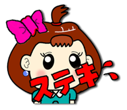 Top Knot Family 3 sticker #3609304