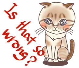 This Meow-Meow Life  (English ver.) sticker #3609490