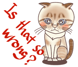 This Meow-Meow Life (English ver.) sticker #3609490