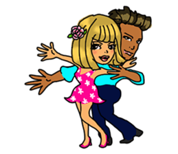 Everyday conversation in dance style -2- sticker #3609542