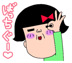 Haruko and Charlie second edition. sticker #3610027