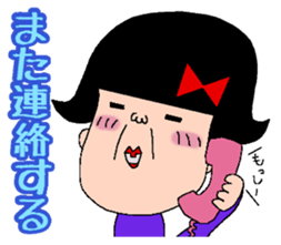 Haruko and Charlie second edition. sticker #3610029