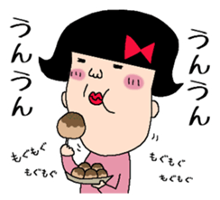 Haruko and Charlie second edition. sticker #3610043