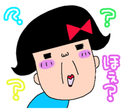 Haruko and Charlie second edition. sticker #3610047