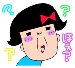 Haruko and Charlie second edition. sticker #3610047