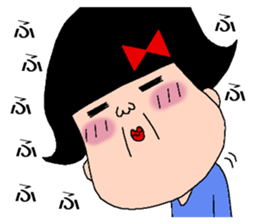 Haruko and Charlie second edition. sticker #3610054