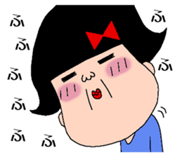 Haruko and Charlie second edition. sticker #3610054