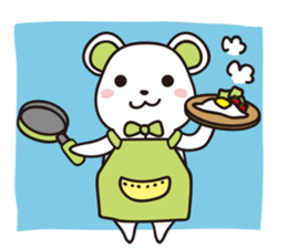 Loosely Cute Bear! sticker #3610146