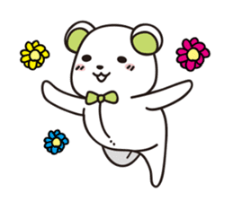 Loosely Cute Bear! sticker #3610153