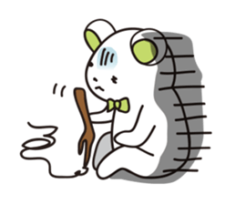 Loosely Cute Bear! sticker #3610165