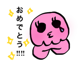 PINK!KURAGETTAN "spring" sticker #3610509