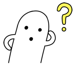 White HANIWA sticker #3610547