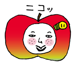 Apple bug sticker #3610787
