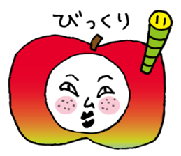 Apple bug sticker #3610795