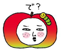 Apple bug sticker #3610798