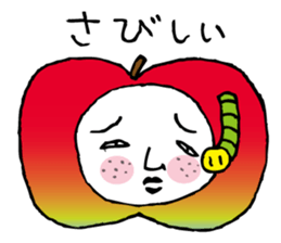 Apple bug sticker #3610812