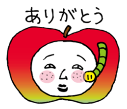 Apple bug sticker #3610813