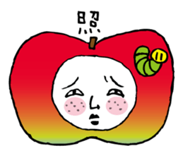 Apple bug sticker #3610819
