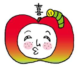 Apple bug sticker #3610820