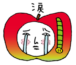 Apple bug sticker #3610821